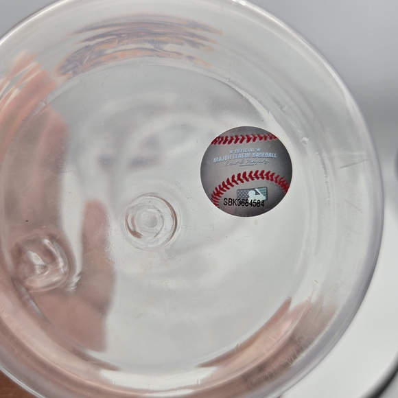 MLB Mets Clear Plastic Mason Jar - Set of 2 - Picture 5 of 6